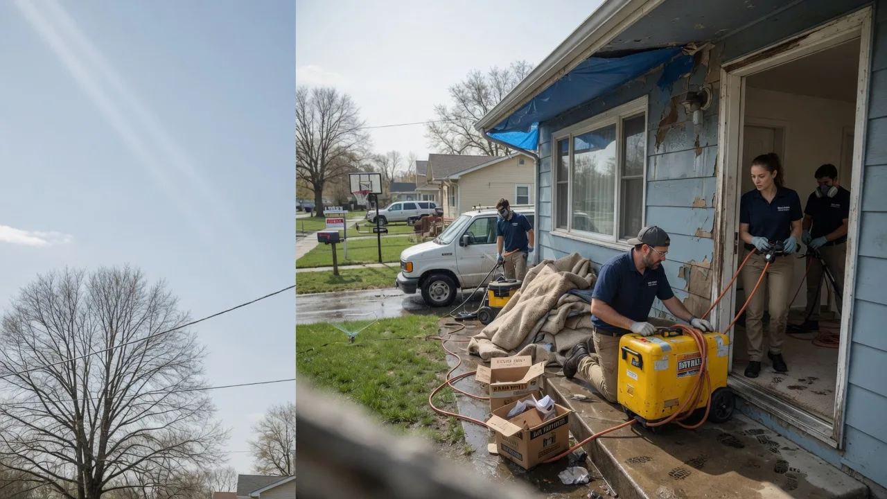 Basement Flood Cleanup in Iron Station, NC near me